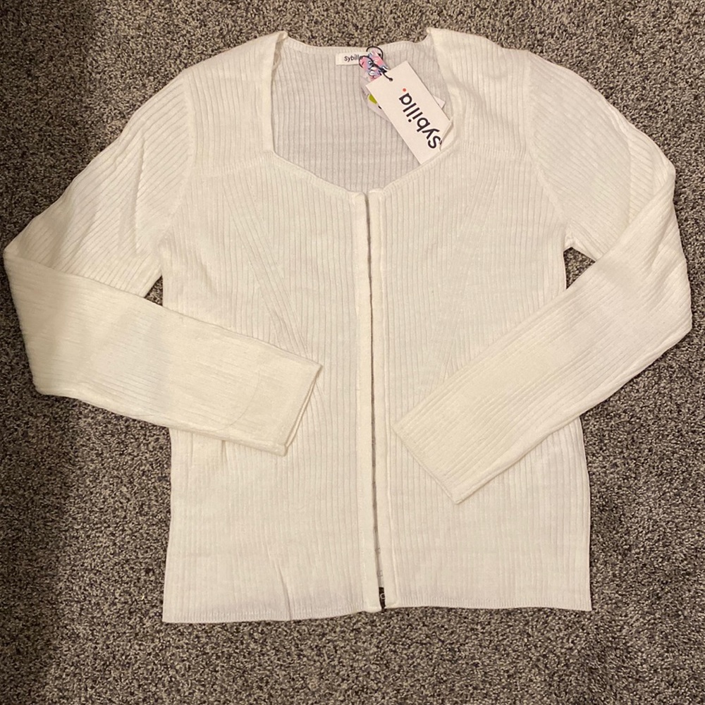 White sweater